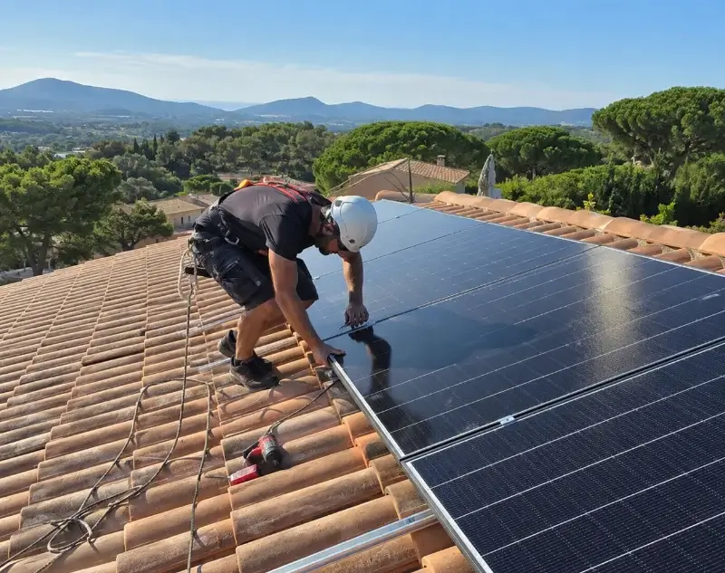 Installateur panneaux solaires Lamothe-Montravel — pose photovoltaïque sur toiture